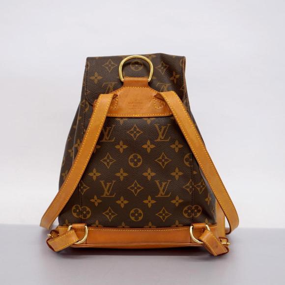 Louis Vuitton Backpack Monogram Montsouris MM M51136 Brown Women's - Picture 12 of 12